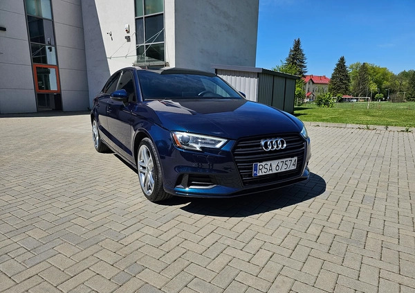 Audi A3 cena 93500 przebieg: 89000, rok produkcji 2020 z Sanok małe 742